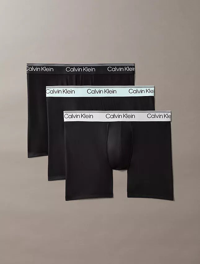 Boxerkalsonger i stretchig mikrofiber, 3-pack Boxerkalsonger i stretchig mikrofiber, 3-pack