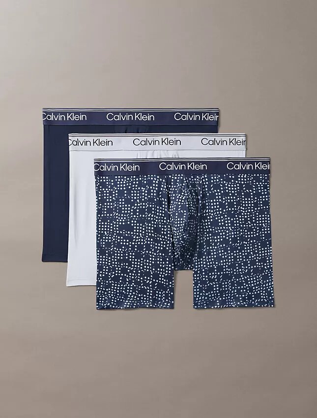 Boxerkalsonger i stretchig mikrofiber, 3-pack Boxerkalsonger i stretchig mikrofiber, 3-pack