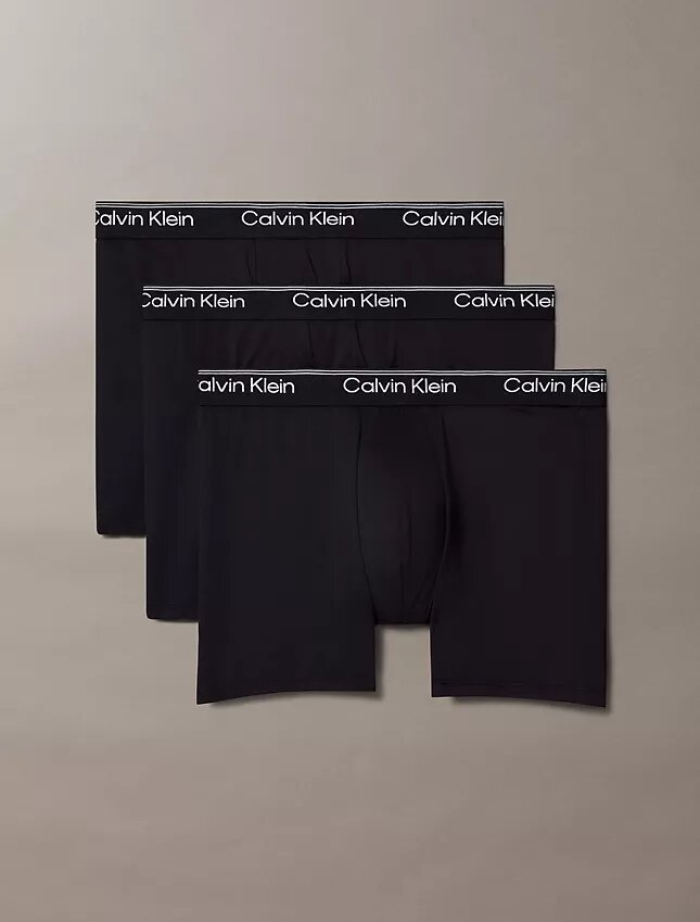 Boxerkalsonger i stretchig mikrofiber, 3-pack Boxerkalsonger i stretchig mikrofiber, 3-pack