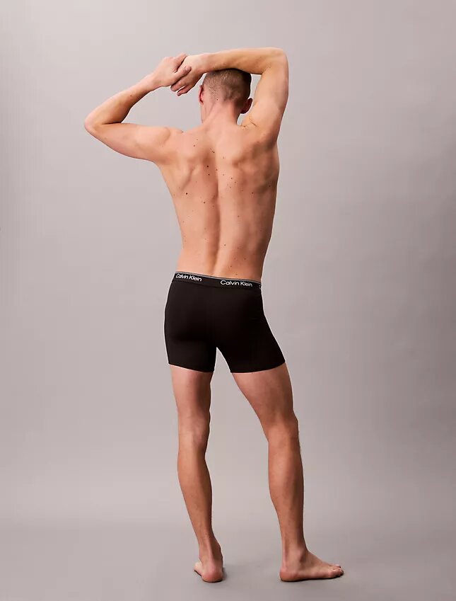 Boxerkalsonger i stretchig mikrofiber, 3-pack Boxerkalsonger i stretchig mikrofiber, 3-pack