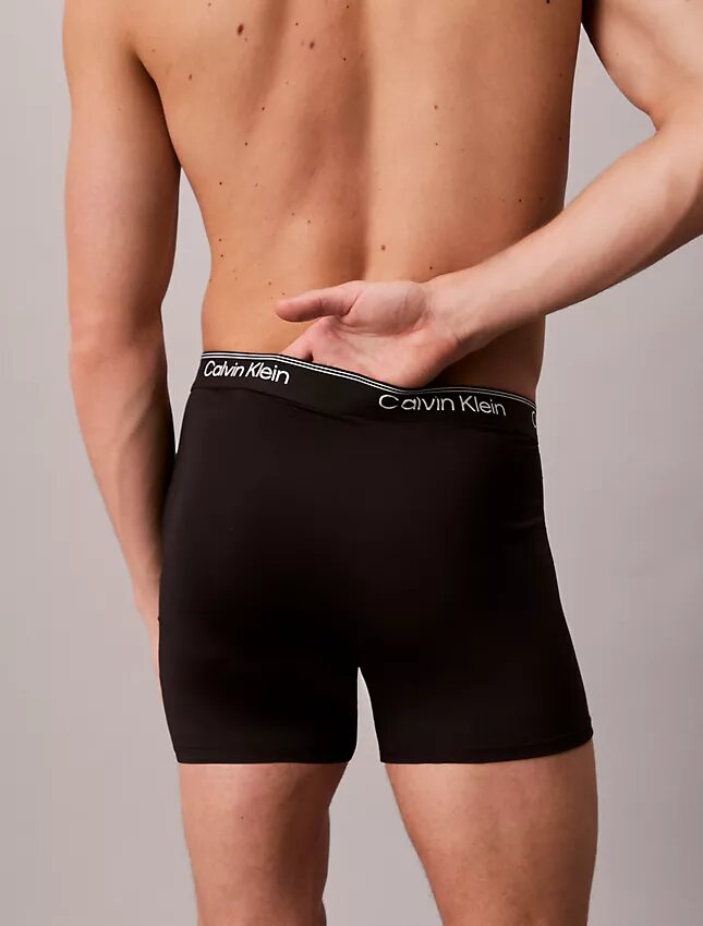 Boxerkalsonger i stretchig mikrofiber, 3-pack Boxerkalsonger i stretchig mikrofiber, 3-pack