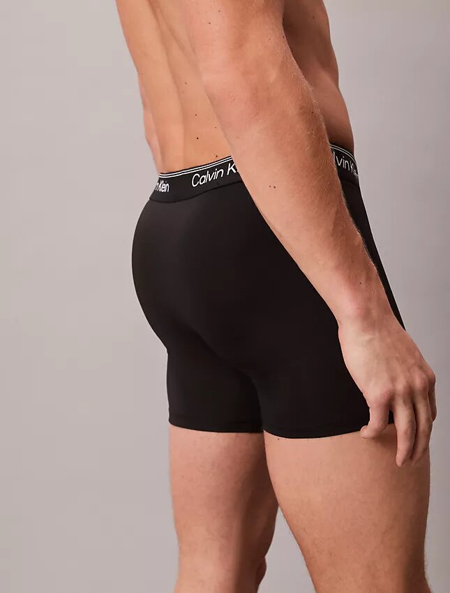 Boxerkalsonger i stretchig mikrofiber, 3-pack Boxerkalsonger i stretchig mikrofiber, 3-pack