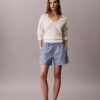 Boxershorts i bomullspoplin med ränder Boxershorts i bomullspoplin med ränder