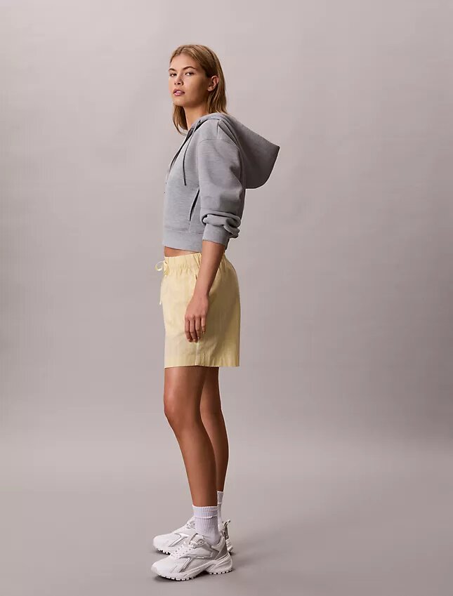 Boxershorts i bomullspoplin med ränder Boxershorts i bomullspoplin med ränder