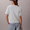 Boxig T-shirt med blommig logotyp