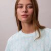 Boxig T-shirt med Monogram över hela plagget