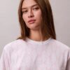 Boxig T-shirt med Monogram över hela plagget