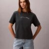 Boxig T-shirt med skriptlogotyp Boxig T-shirt med skriptlogotyp