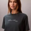 Boxig T-shirt med skriptlogotyp Boxig T-shirt med skriptlogotyp