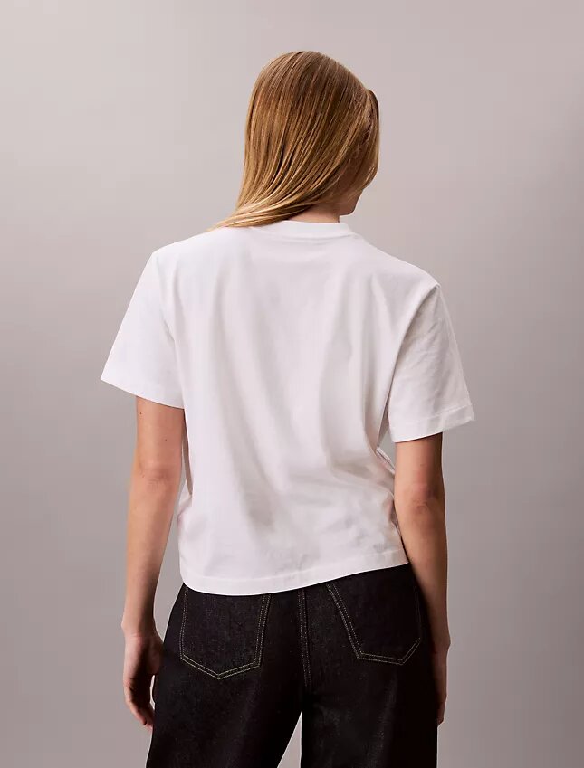 Boxig T-shirt med skriptlogotyp Boxig T-shirt med skriptlogotyp