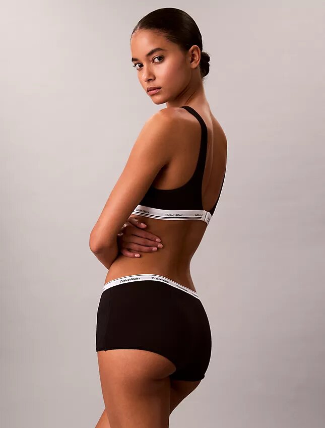 Boyshorts med ikonisk logotyp Boyshorts med ikonisk logotyp