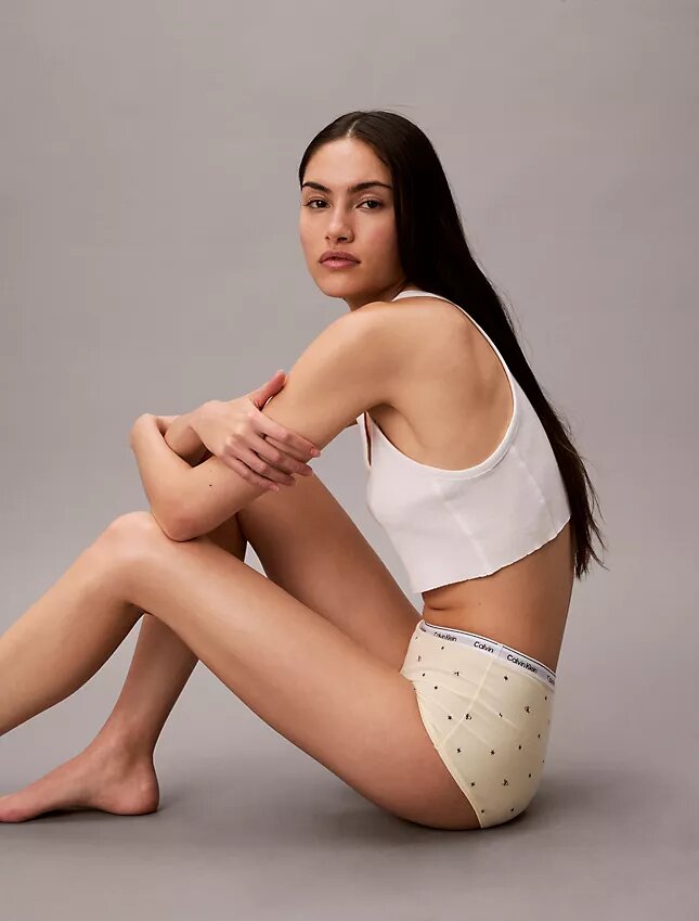 Boyshorts med ikonisk logotyp Boyshorts med ikonisk logotyp