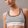 Bralette i bomulls- och Modal-stretch med ribbstickning och lätt foder Bralette i bomulls- och Modal-stretch med ribbstickning och lätt foder