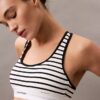 Bralette i bomulls- och Modal-stretch med ribbstickning och lätt foder Bralette i bomulls- och Modal-stretch med ribbstickning och lätt foder