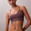 Bralette i sömlös mikrofiber med lätt foder Bralette i sömlös mikrofiber med lätt foder
