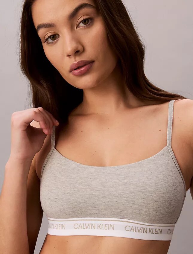 Bralette med arkivlogotyp och lätt foder Bralette med arkivlogotyp och lätt foder
