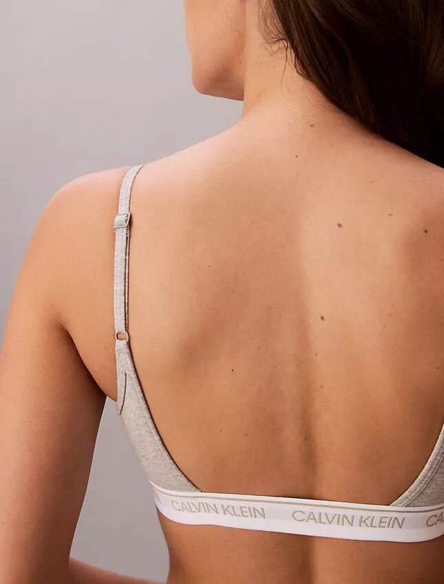 Bralette med arkivlogotyp och lätt foder Bralette med arkivlogotyp och lätt foder