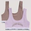 Bralette med bågformad logotyp, 2-pack Bralette med bågformad logotyp, 2-pack