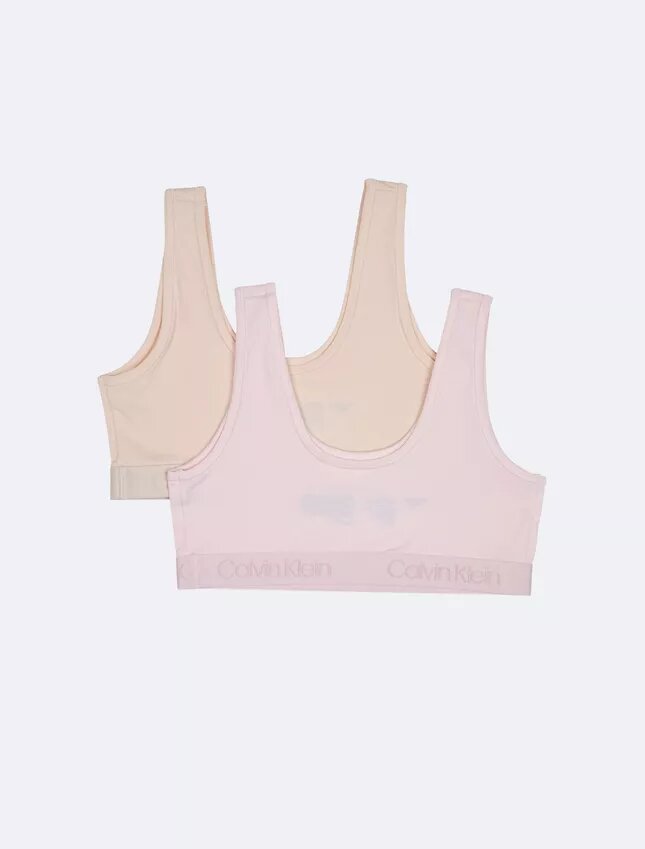 Bralette med logotypband för flickor, 2-pack Bralette med logotypband för flickor, 2-pack