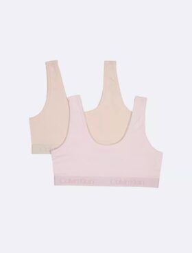 Bralette med logotypband för flickor, 2-pack Bralette med logotypband för flickor, 2-pack