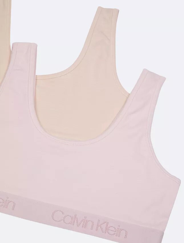 Bralette med logotypband för flickor, 2-pack Bralette med logotypband för flickor, 2-pack