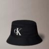 Broderad monogram-buckethat i twill Broderad monogram-buckethat i twill