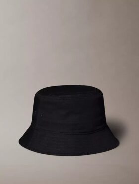 Broderad monogram-buckethat i twill Broderad monogram-buckethat i twill