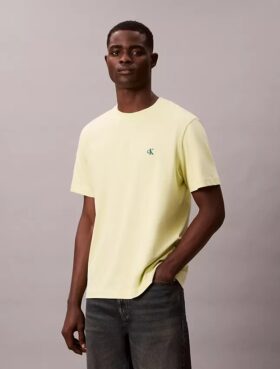 Broderad Monogram-T-shirt med avslappnad passform