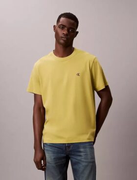Broderad Monogram-T-shirt med avslappnad passform