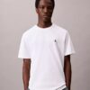 Broderad Monogram-T-shirt med avslappnad passform Broderad Monogram-T-shirt med avslappnad passform
