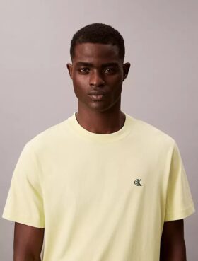 Broderad Monogram-T-shirt med avslappnad passform