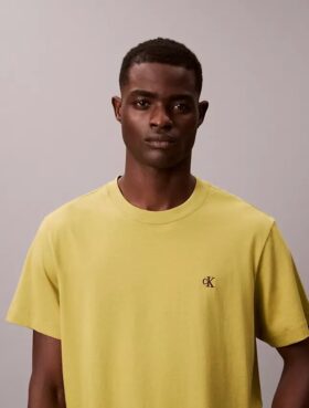 Broderad Monogram-T-shirt med avslappnad passform