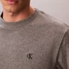 Broderad Monogram-T-shirt med avslappnad passform