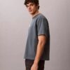 Broderad T-shirt med 1989-logotyp i avslappnad passform Broderad T-shirt med 1989-logotyp i avslappnad passform