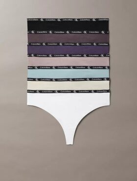 Calvin Klein 1996 Cotton Stretch 7-pack moderna Thong