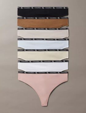 Calvin Klein 1996 Cotton Stretch 7-pack moderna Thong