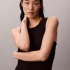Calvin Klein Logo Midi Tank Klänning