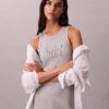 Calvin Klein Logo Midi Tank Klänning