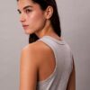 Calvin Klein Logo Midi Tank Klänning