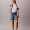 Calvin Klein-logotyp, boxig T-shirt Calvin Klein-logotyp, boxig T-shirt