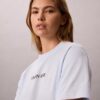 Calvin Klein-logotyp, boxig T-shirt Calvin Klein-logotyp, boxig T-shirt