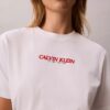 Calvin Klein-logotyp, boxig T-shirt