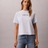 Calvin Klein-logotyp, boxig T-shirt Calvin Klein-logotyp, boxig T-shirt
