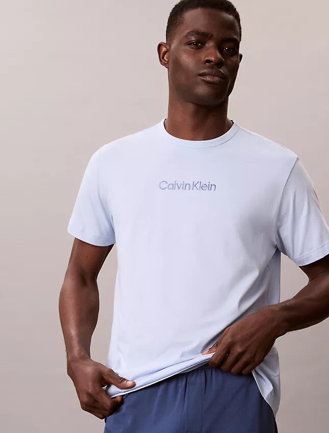 Calvin Klein-logotyp Sleep T-shirt Calvin Klein-logotyp Sleep T-shirt
