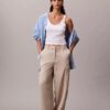 Cargo-byxor i satin-twill Cargo-byxor i satin-twill