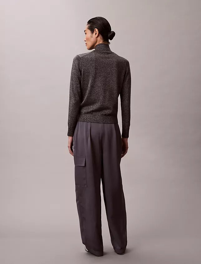 Cargo-byxor i satin-twill Cargo-byxor i satin-twill