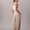 Cargo-byxor i satin-twill Cargo-byxor i satin-twill