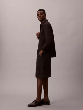Cargoshorts i Cotton Stretch bomullstwill