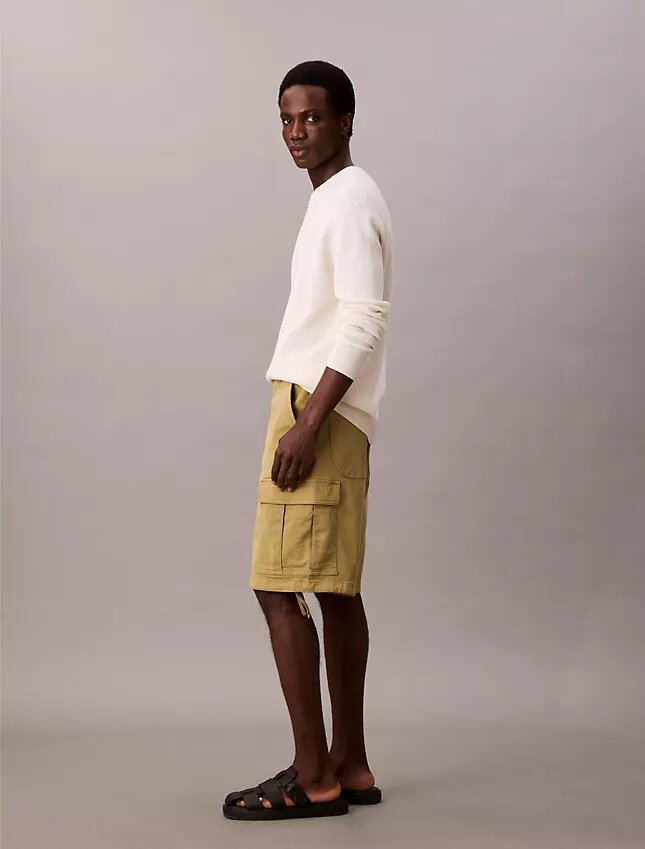 Cargoshorts i Cotton Stretch bomullstwill Cargoshorts i Cotton Stretch bomullstwill