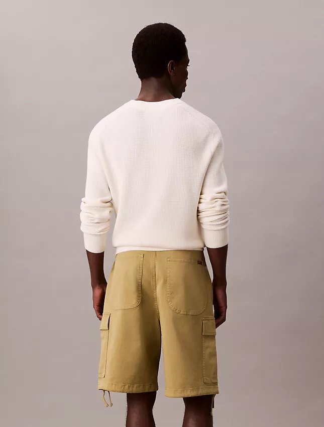 Cargoshorts i Cotton Stretch bomullstwill Cargoshorts i Cotton Stretch bomullstwill